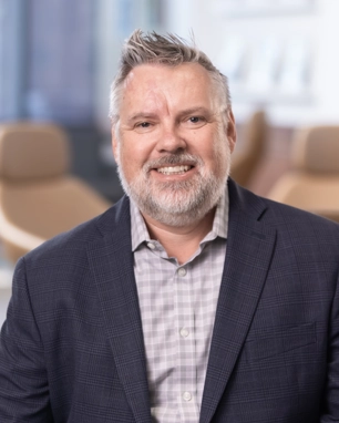 portrait of a smiling person in business attire